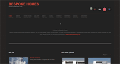 Desktop Screenshot of bespoke-homes.com